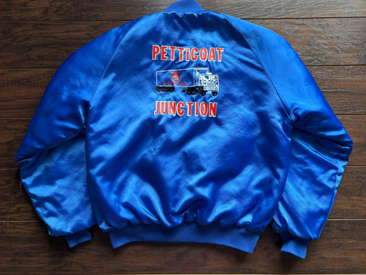 Vintage 80’s Petticoat Junction Satin Bomber Jacket | Medium