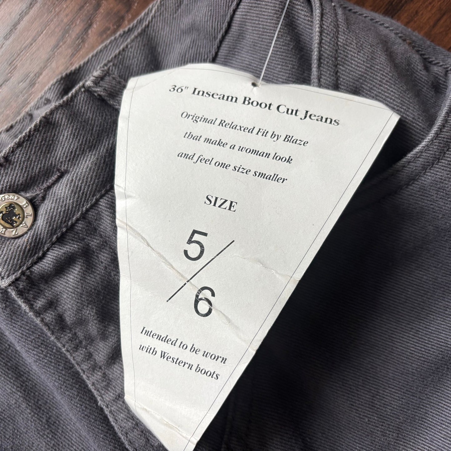 Vintage Western Women’s Blaze Bareback Jeans | Made in Hong Kong