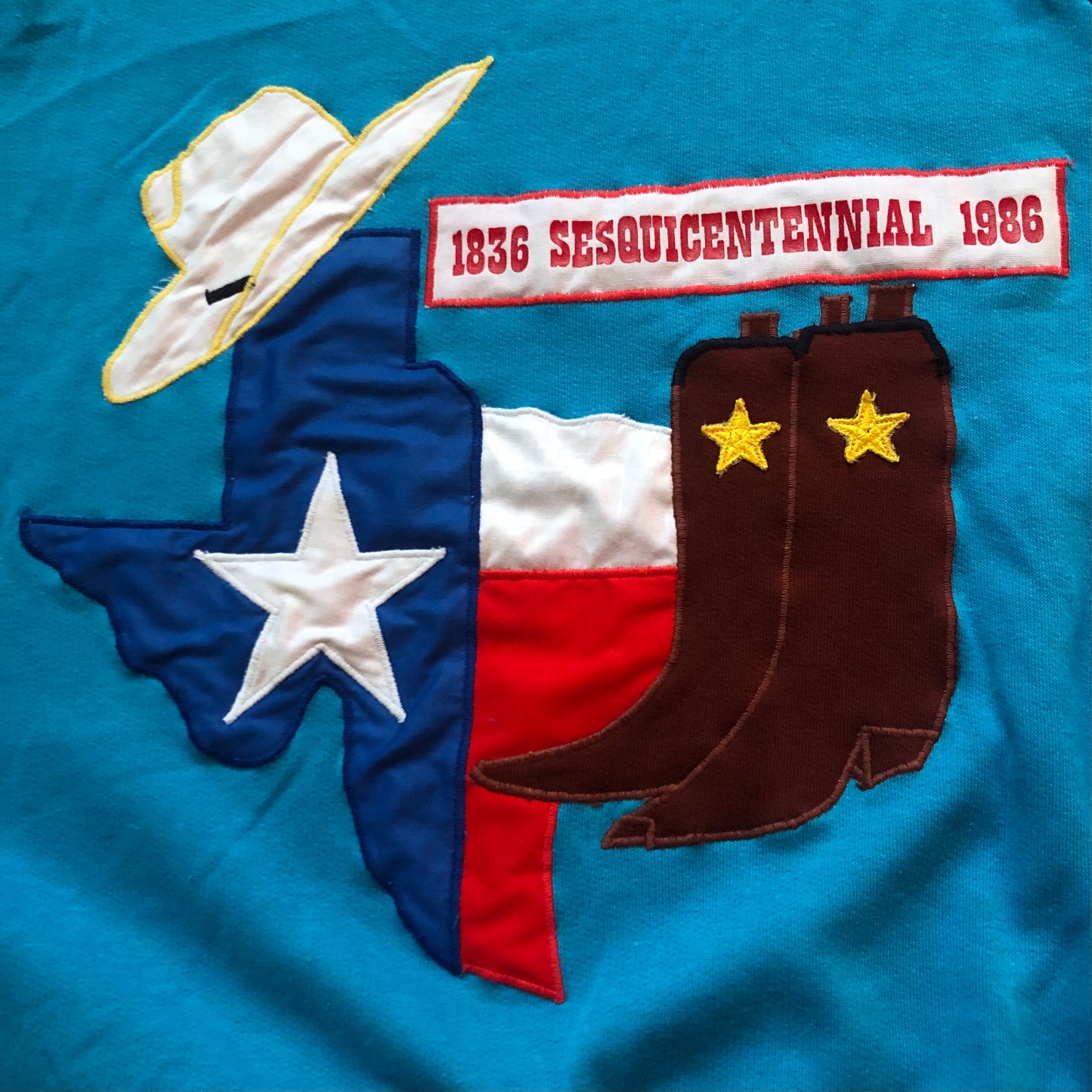 1986 Sesquicentennial Texas Pullover Sweatshirt | Made in USA