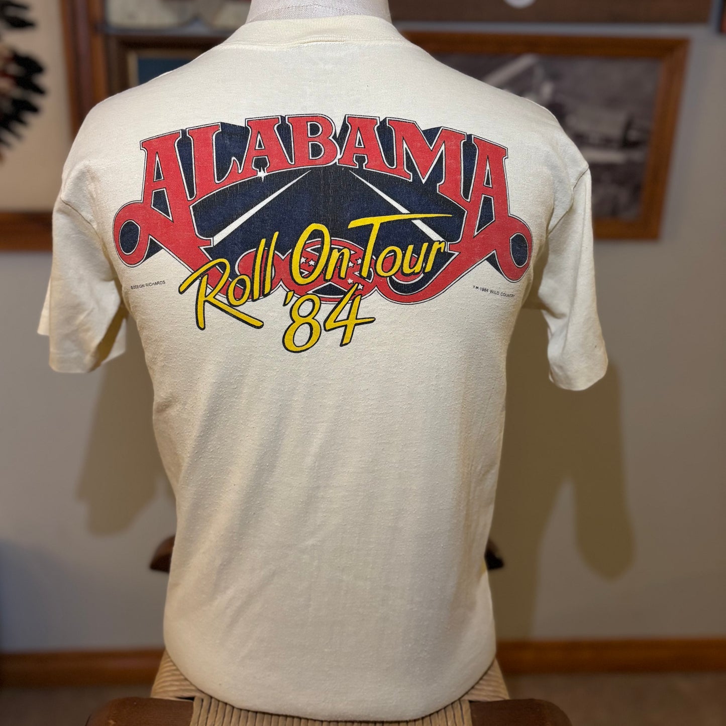 80s Country Concert Tee | Two Sided Graphic | Made in USA | Single Stitch