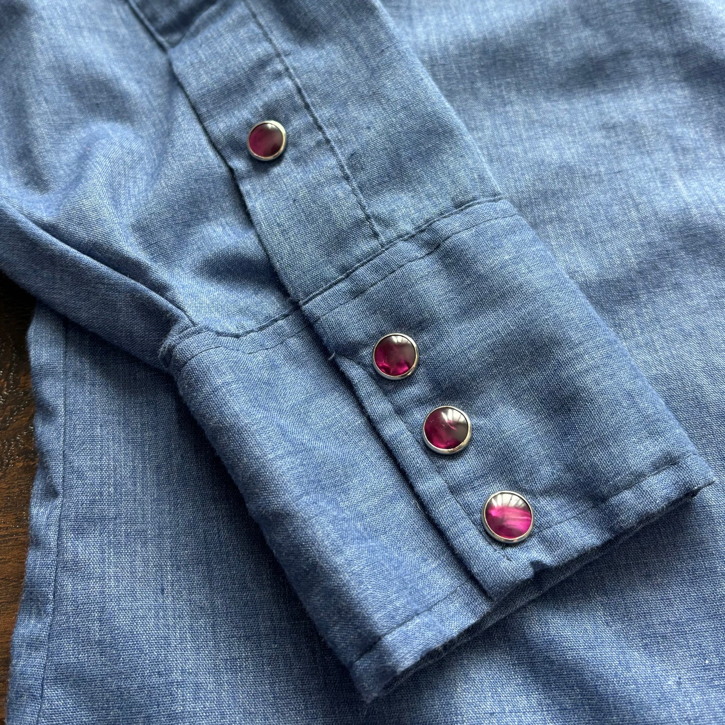 Vintage Ely Plains Western Pearl Snap Shirt | Embroidered Yoke Pearl | Made in USA