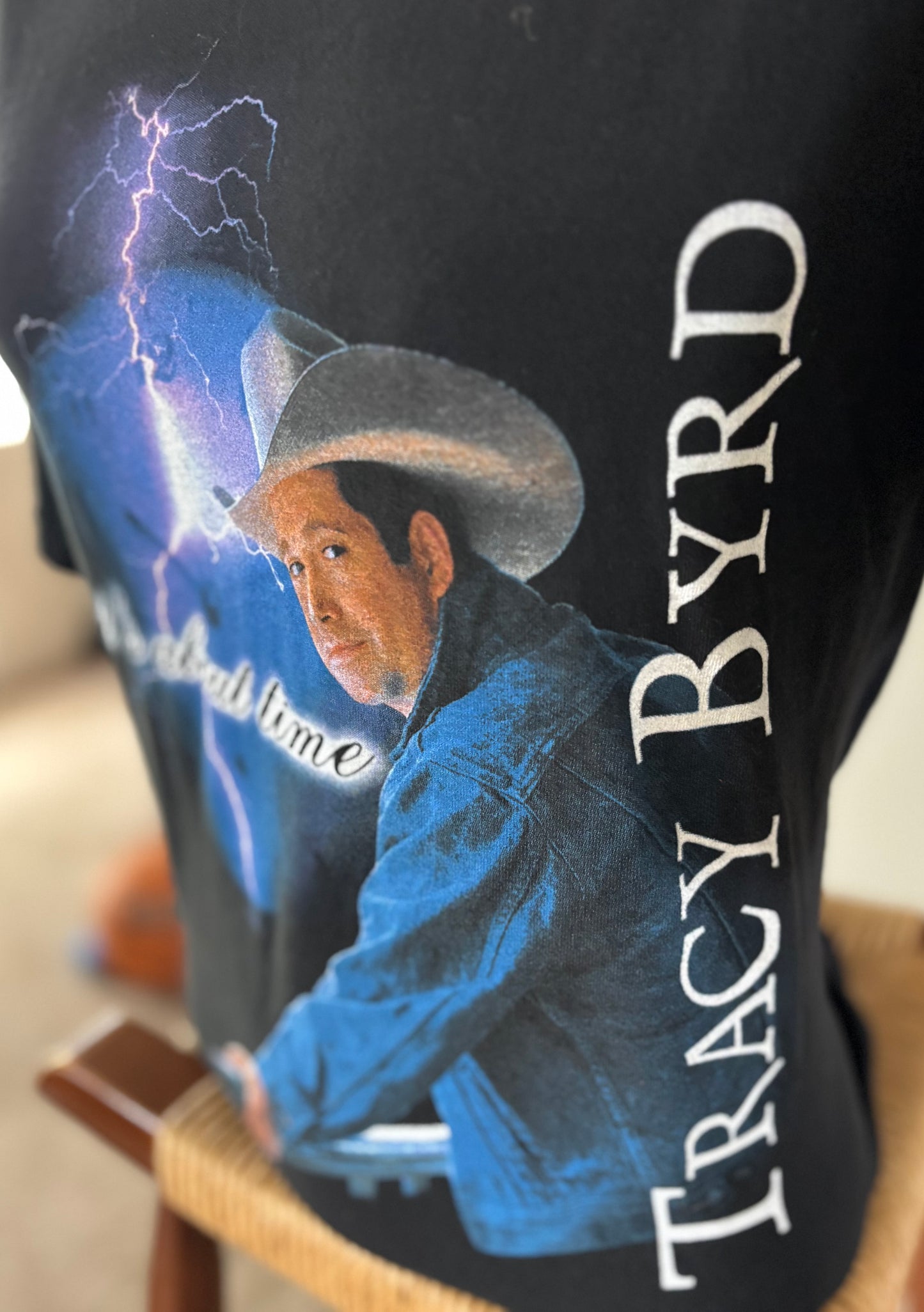 Vintage 1999 Tracy Byrd “It’s About Time” Country Concert T Shirt Large