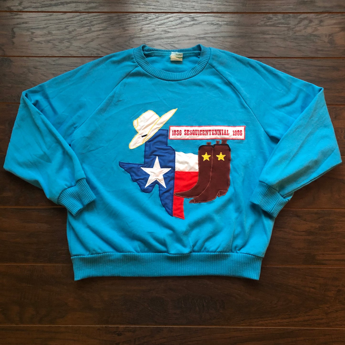 1986 Sesquicentennial Texas Pullover Sweatshirt | Made in USA