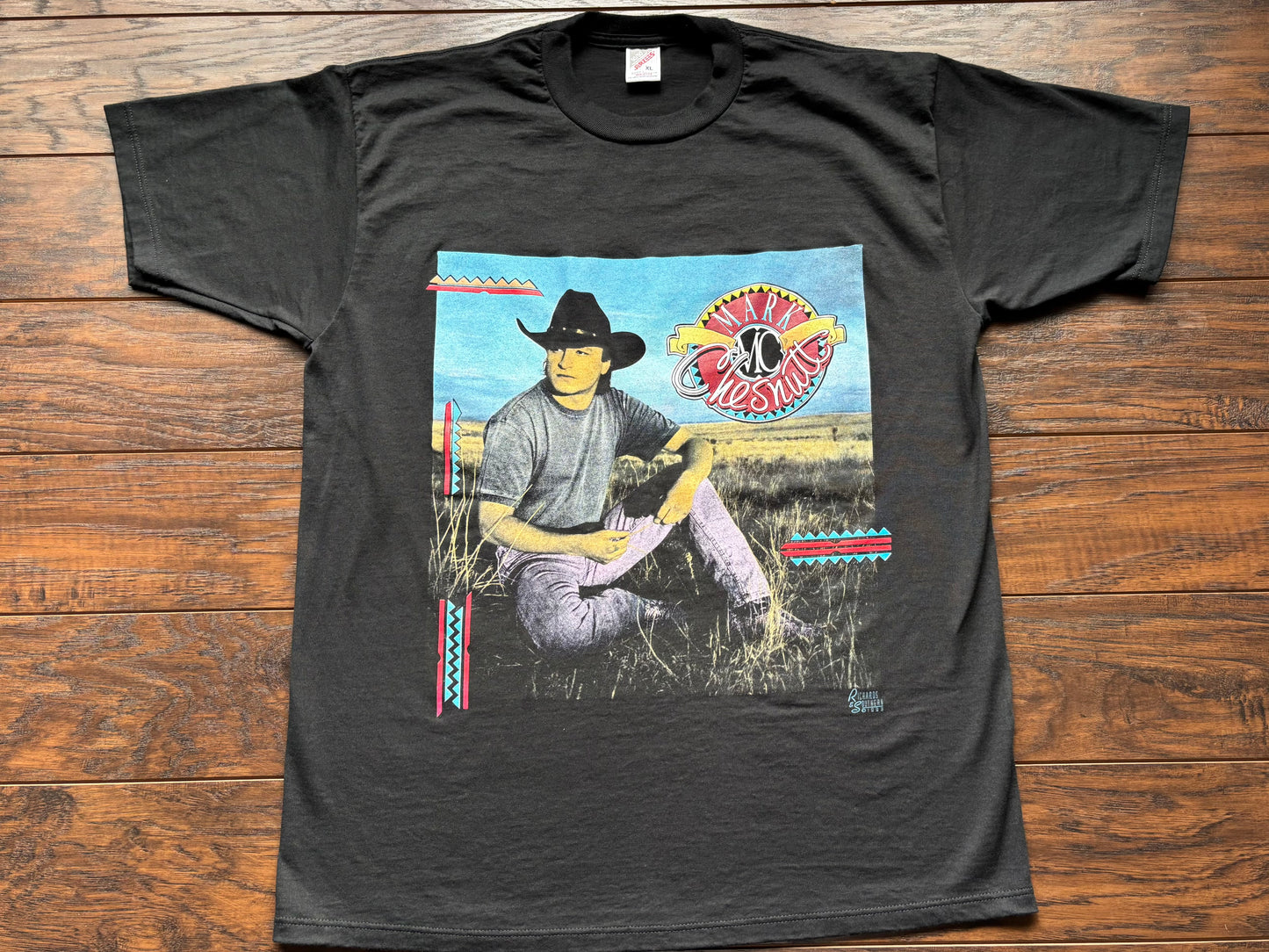 1993 Vintage Western Mark Chesnutt “Almost Goodbye” Country Concert T-Shirt