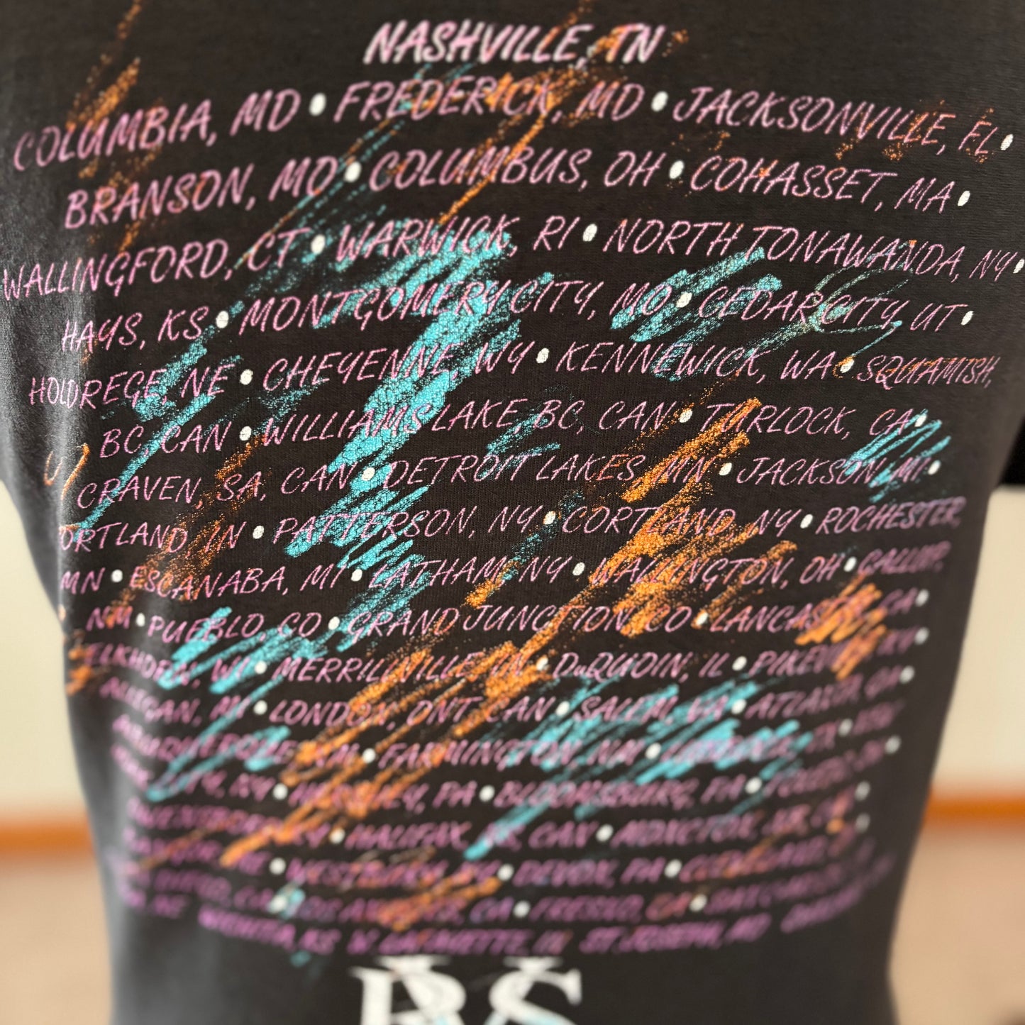 Vintage 1990s Ricky Van Shelton Tour T Shirt | Rare 90s Country Music Tee | Screen Stars Best USA | Nashville Country Shirt