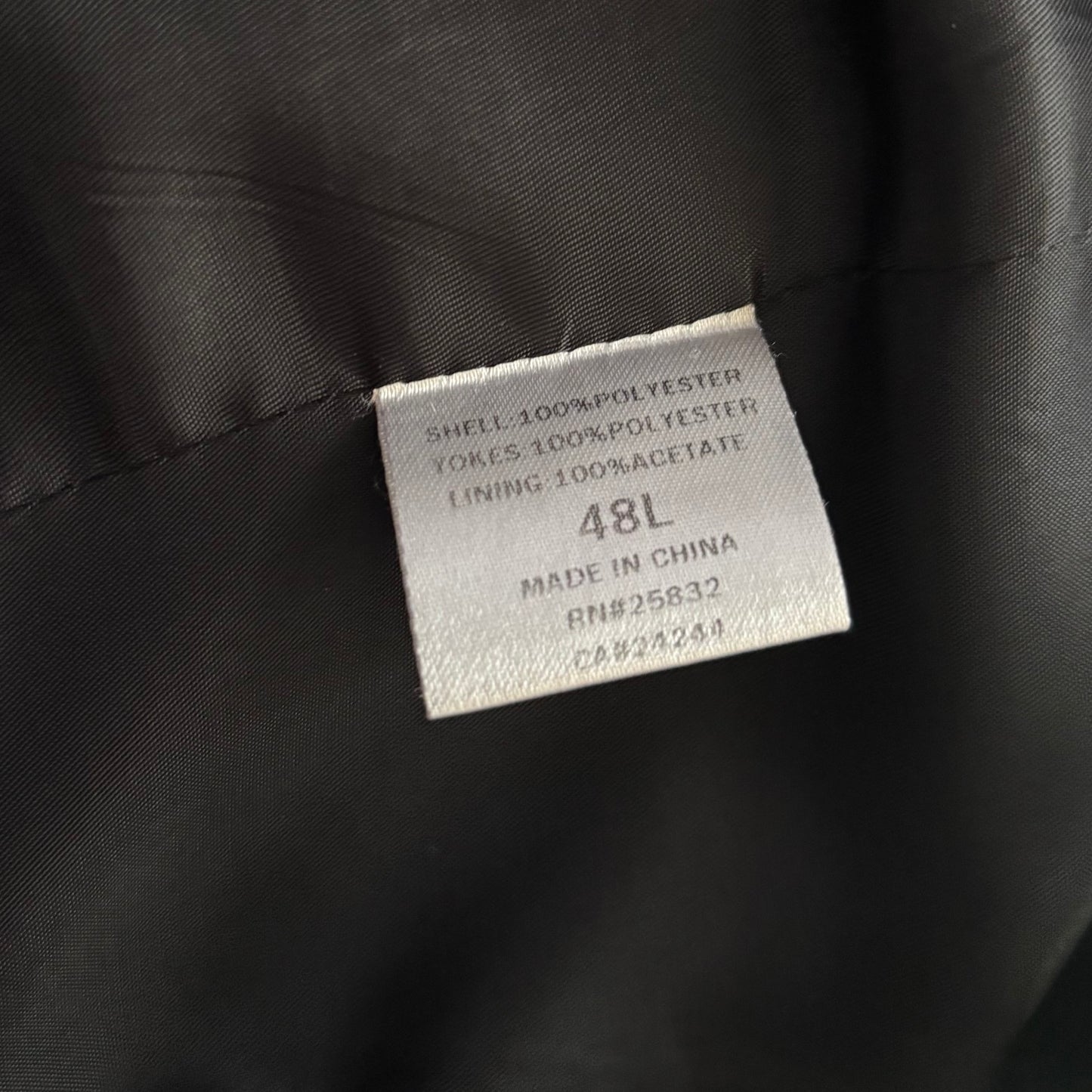 Vintage Western Men’s Circle S Blazer Sport Coat Gray & Black Yoke Jacket Men’s 48L