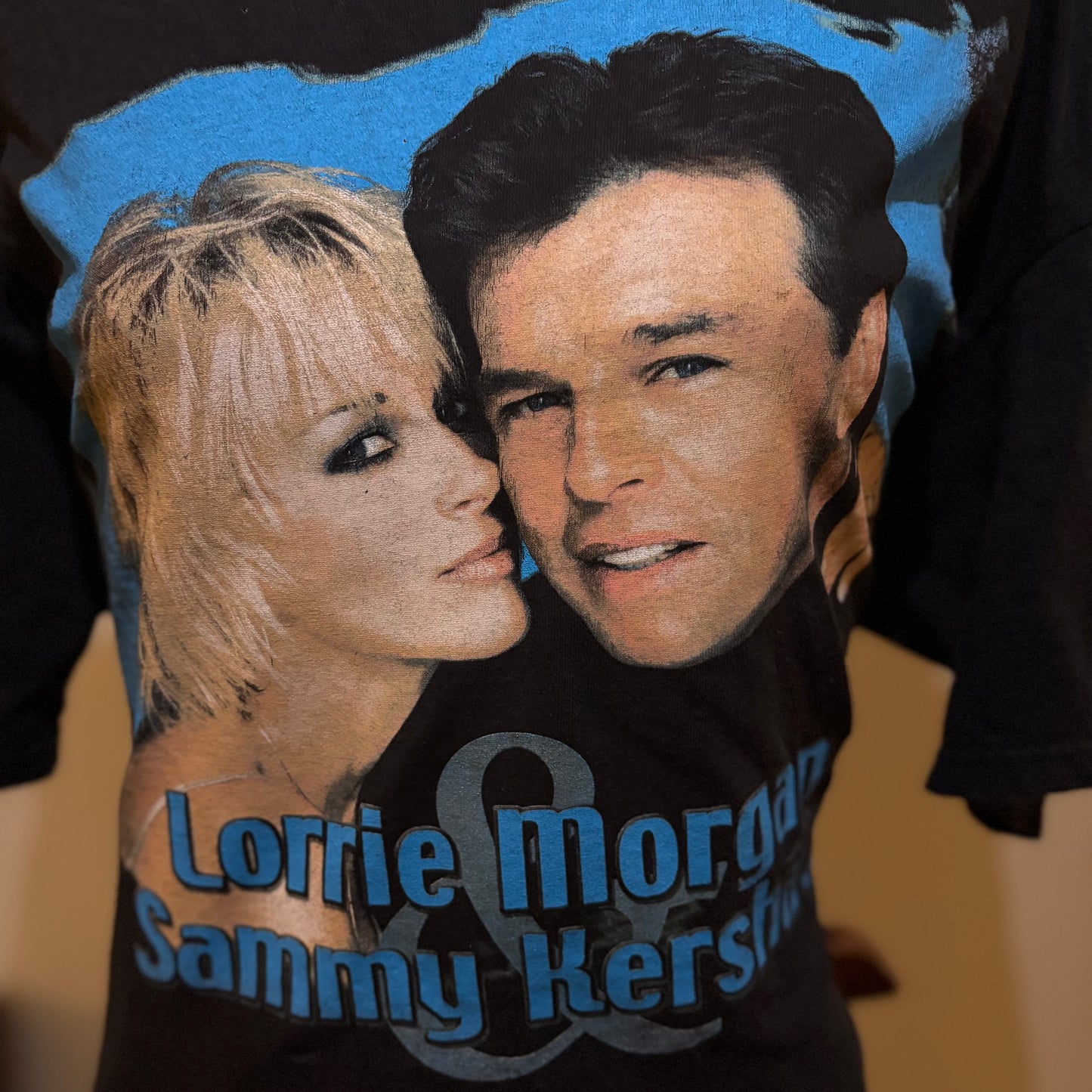 Vintage 90s Lorrie Morgan Sammy Kershaw T-Shirt XL | Country Music Tour Tee | Delta Pro Weight Concert Shirt