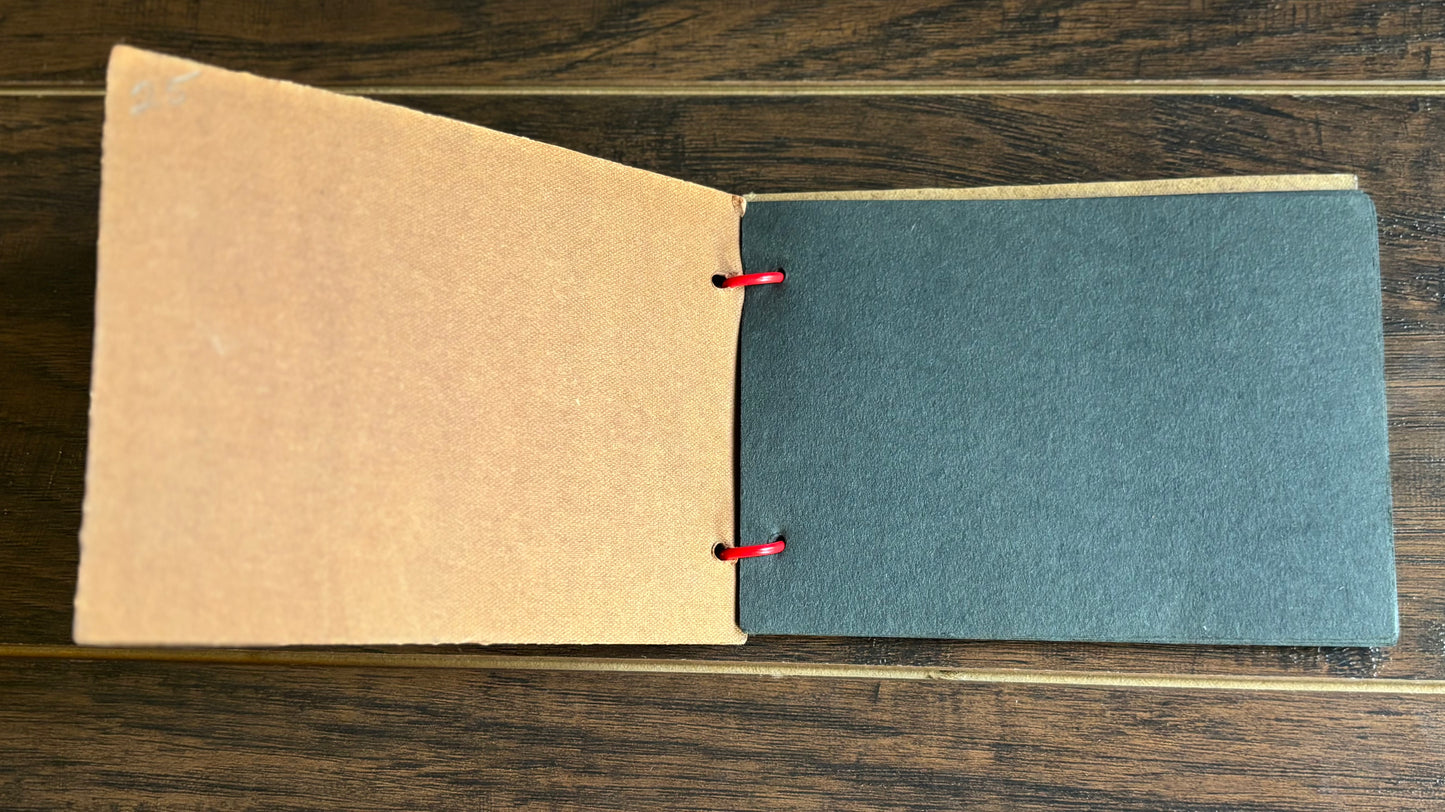 Vintage Mackinaw City Michigan Souvenir Photo Album Unused Mid Century Highway Travel Boom Scrapbook