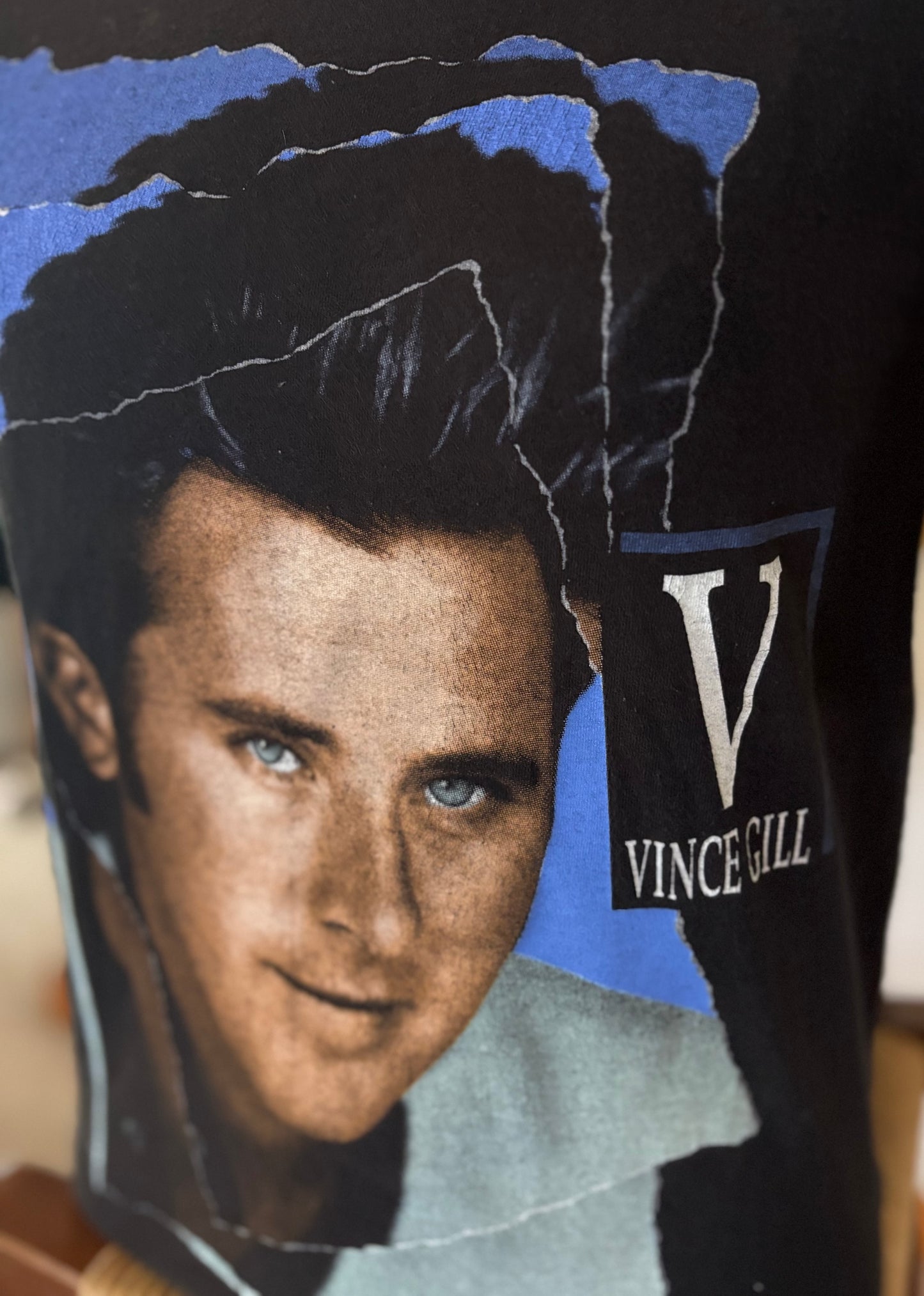 Vintage 1992 Vince Gill Concert T-Shirt I Still Believe In You Tour Made in USA Country Music Large