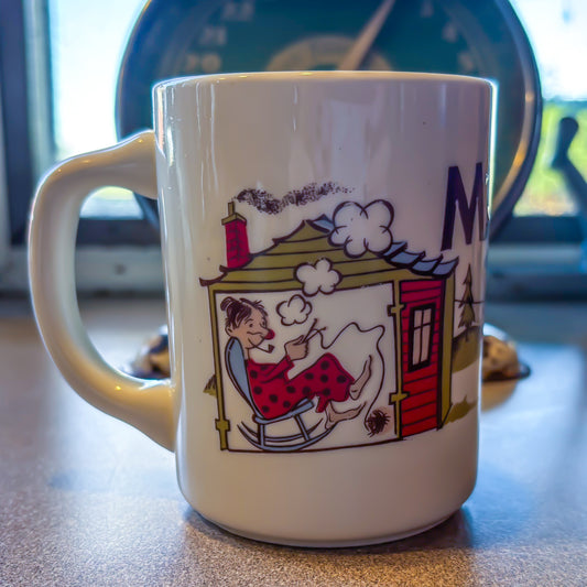 50’s-70’s Vintage Novelty Hillbilly “MAW” Souvenir Mug from Kentucky