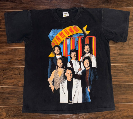 1994 Vintage Diamond Rio “Love A Little Stronger” Country Concert T-Shirt