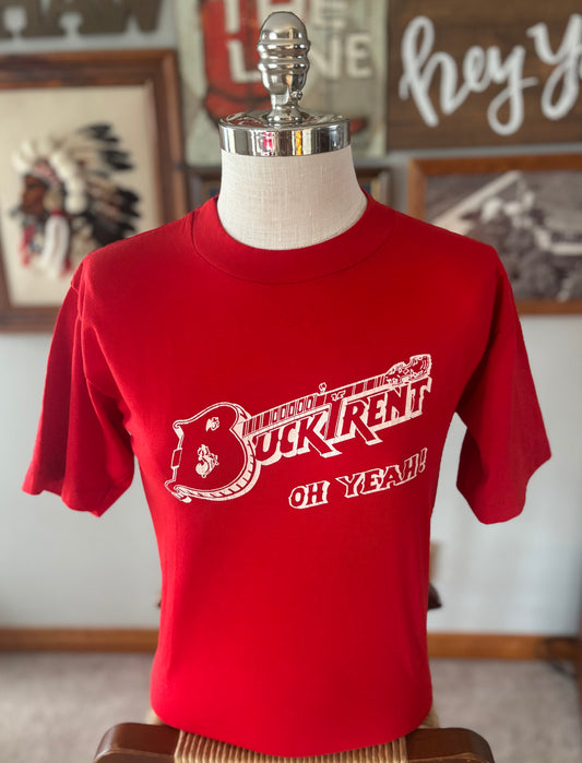 Vintage 70s Buck Trent Oh Yeah! Hee Haw Country Music Shirt Gulf Coast Sportswear Large