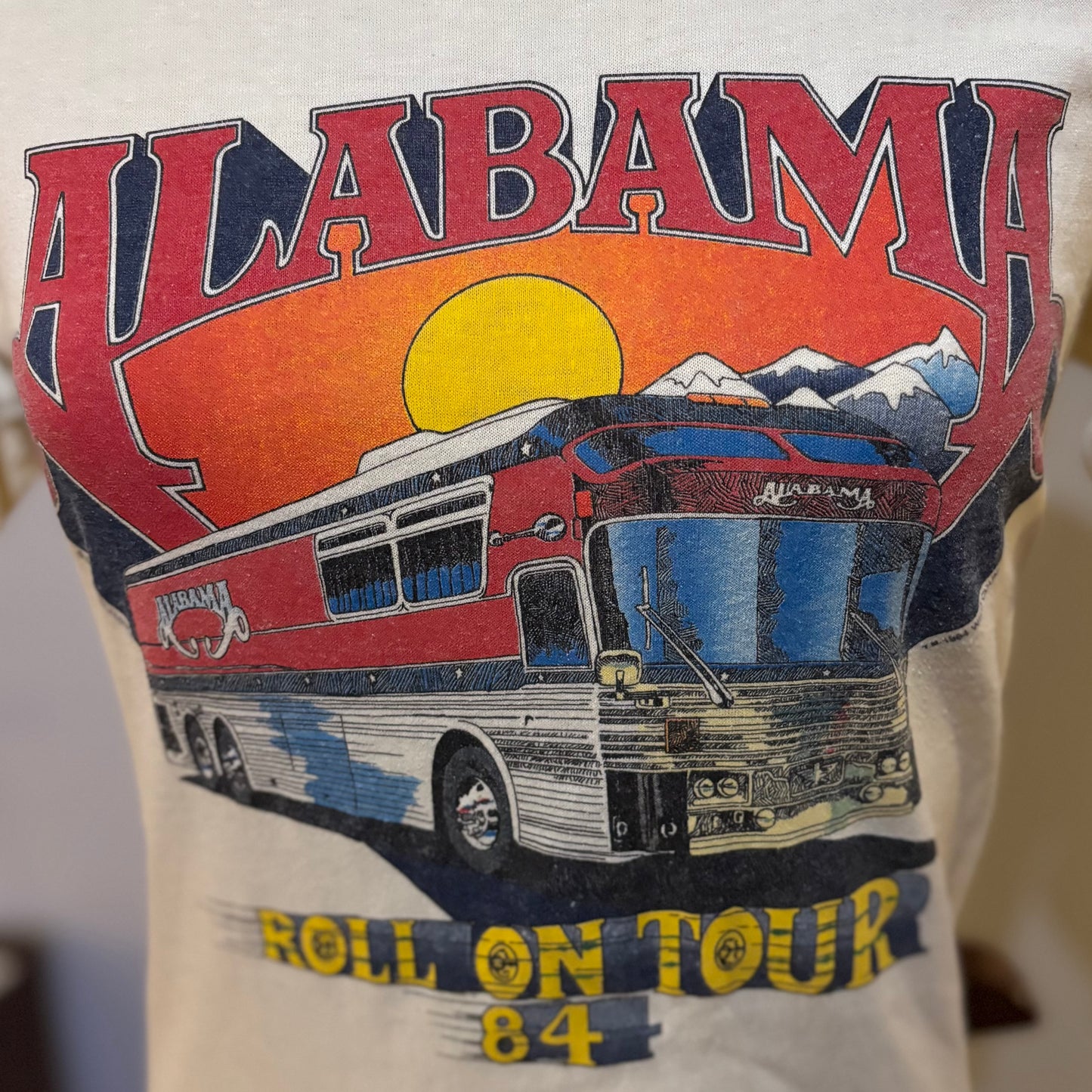 80s Country Concert Tee | Two Sided Graphic | Made in USA | Single Stitch