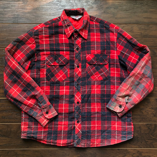 90’s Vintage Western Men’s Youngbloods Quilted Flannel Shirt