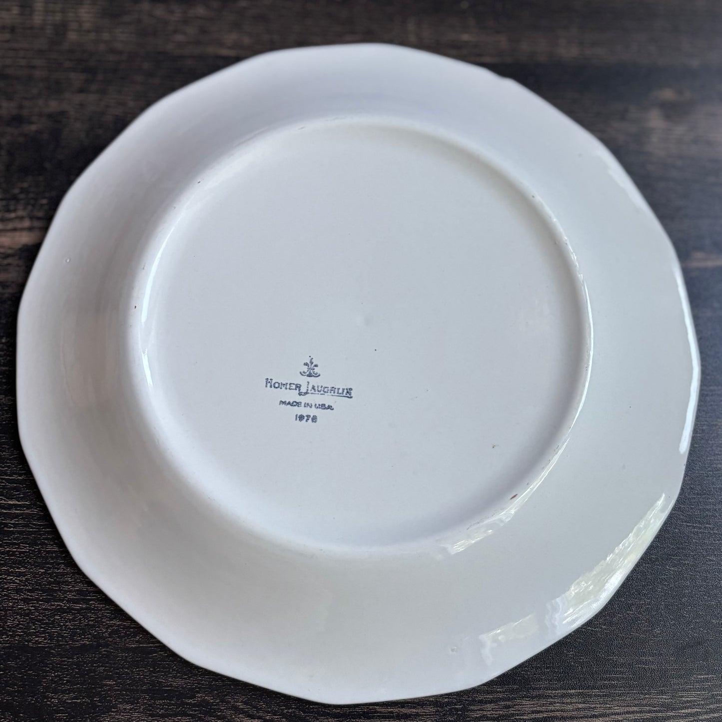 Vintage 1978 California Souvenir Plate Homer Laughlin USA Travel Landmark Collector Plate Gold Trim