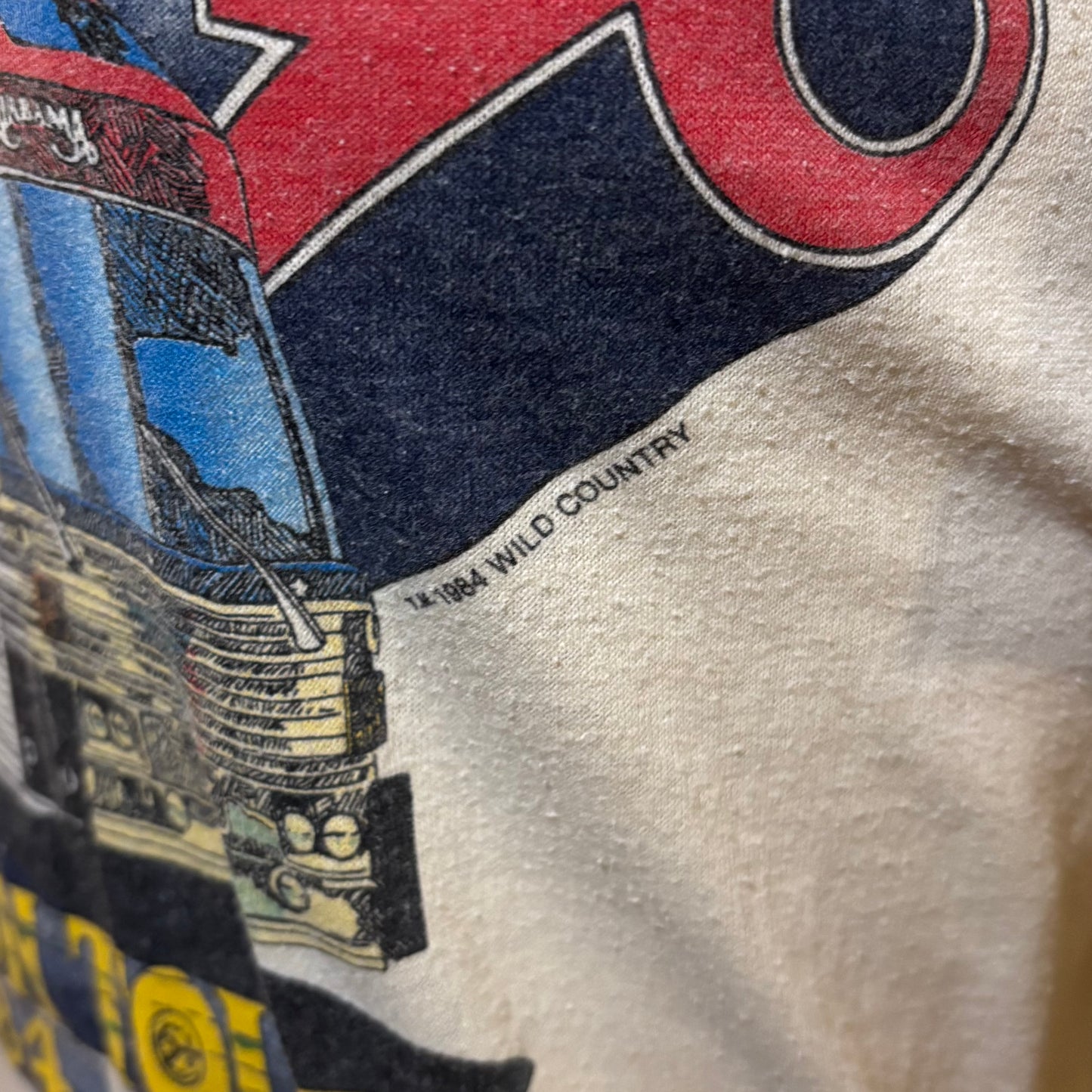 80s Country Concert Tee | Two Sided Graphic | Made in USA | Single Stitch