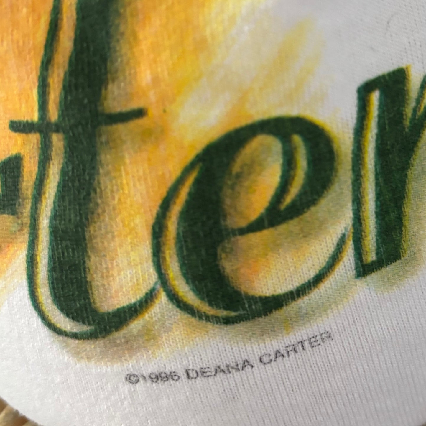 Vintage 1996 Deana Carter T-Shirt XL | Country Music Tour Tee | Fruit of the Loom Heavy Cotton