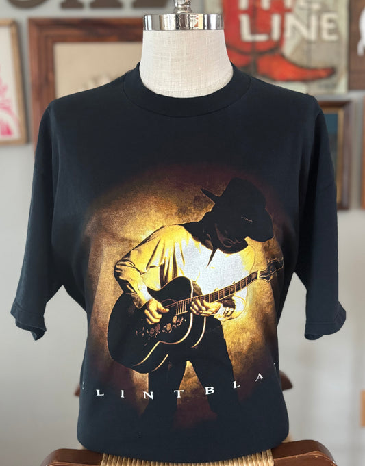 Vintage 1995 Clint Black Country Music Tee GIANT Tag USA Made