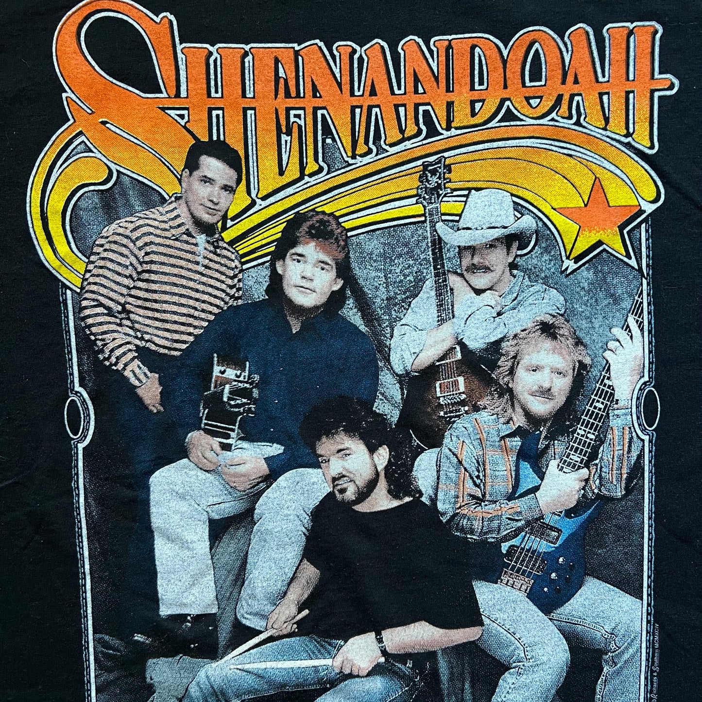 1994 Vintage Shenandoah “Under The Kudzu” Country Concert T-Shirt