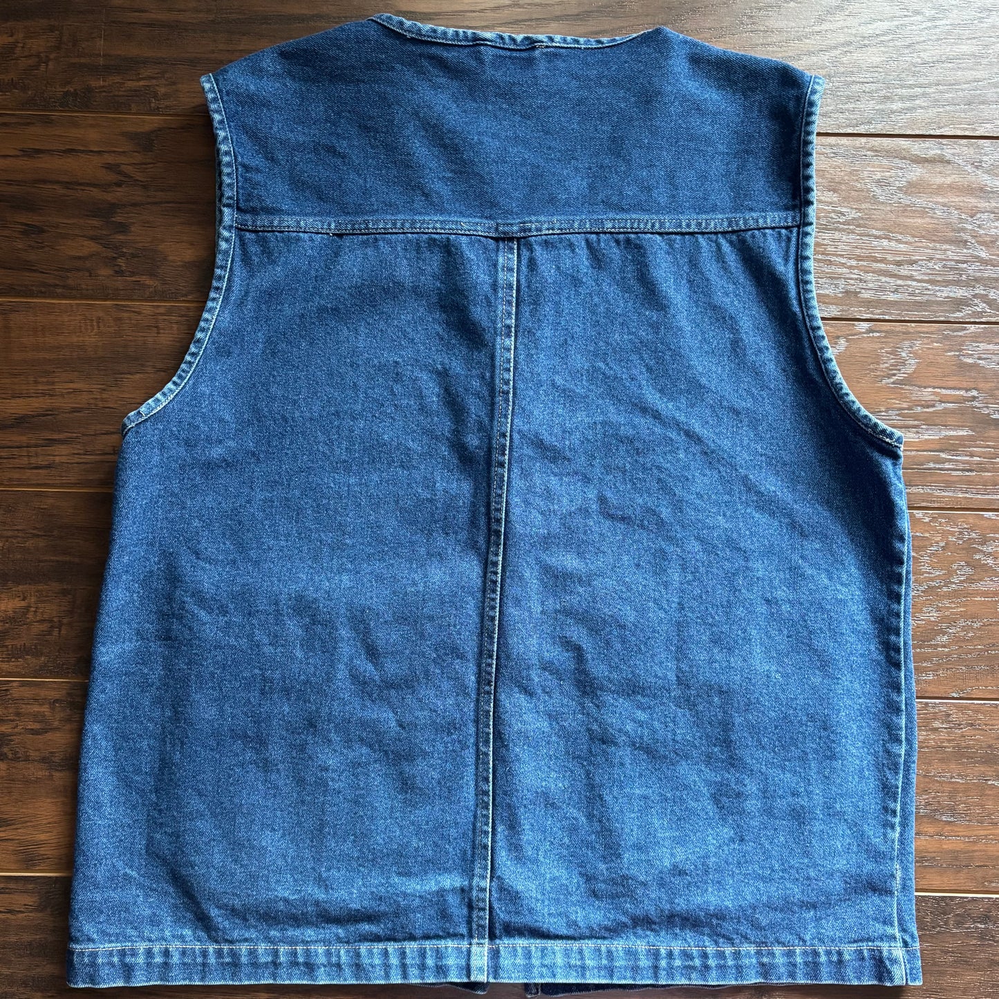 Vintage 80s Gitano Denim Workwear Vest