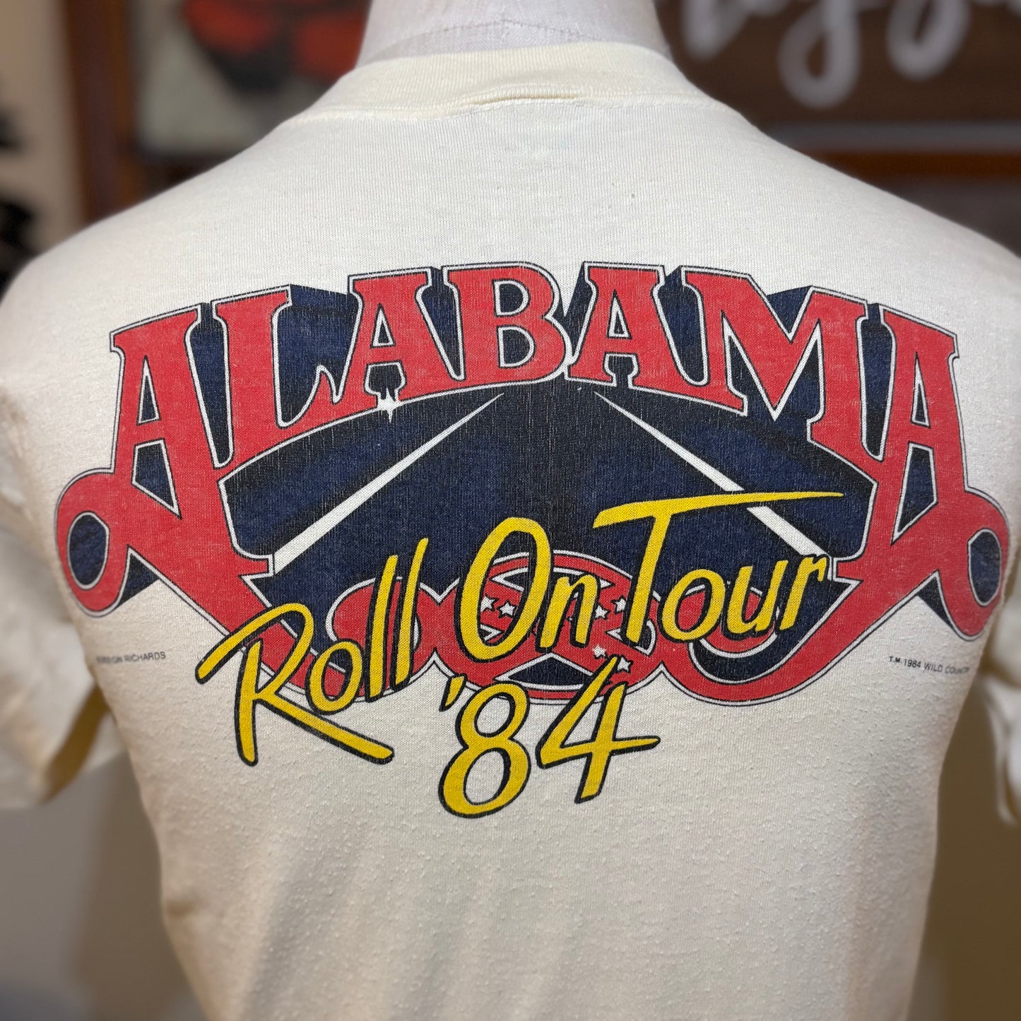 80s Country Concert Tee | Two Sided Graphic | Made in USA | Single Stitch