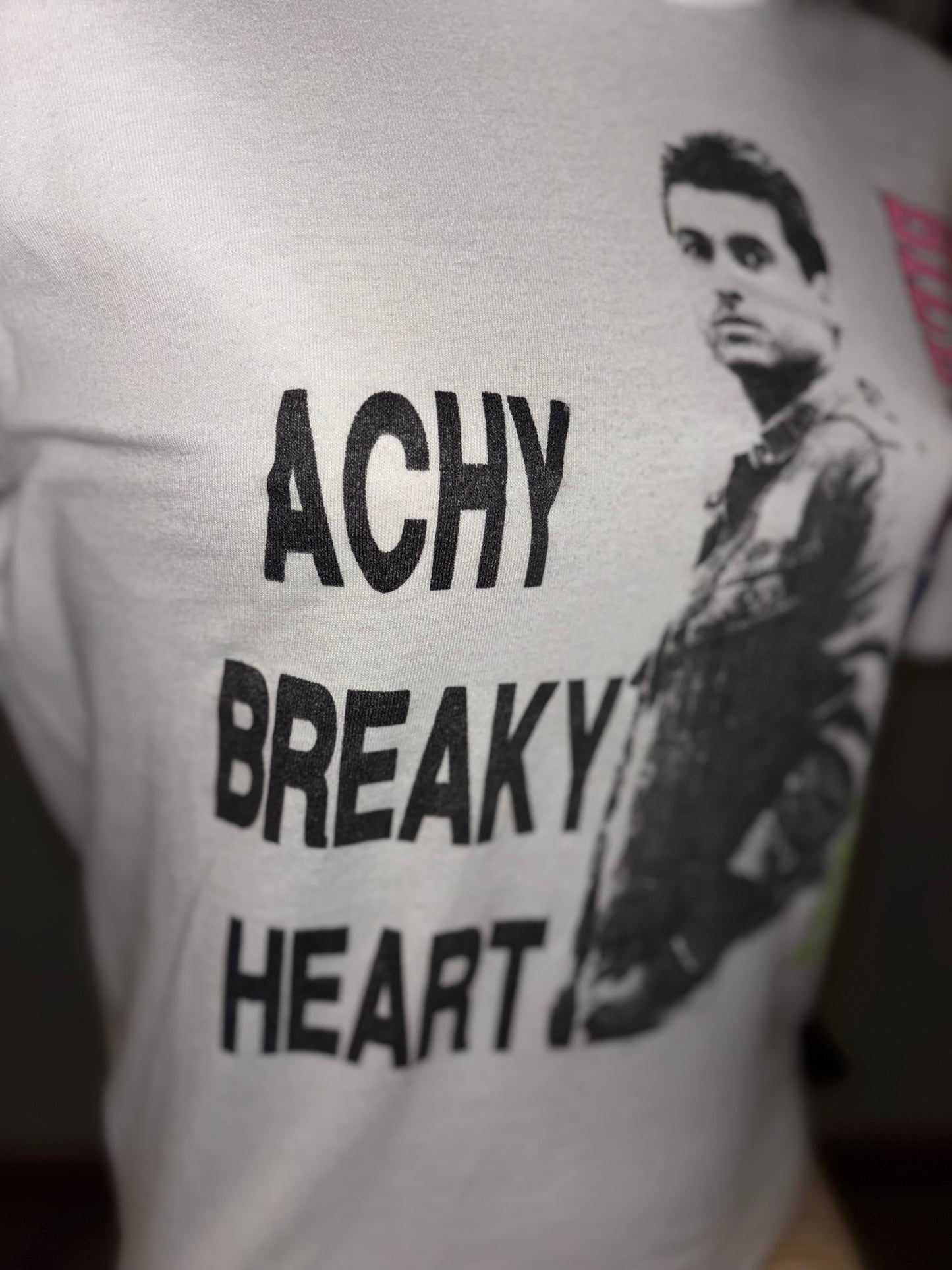 Vintage Billy Ray Cyrus Achy Breaky Heart T Shirt 1992 Country Music Tee Screen Stars Best Made in USA White Graphic Shirt