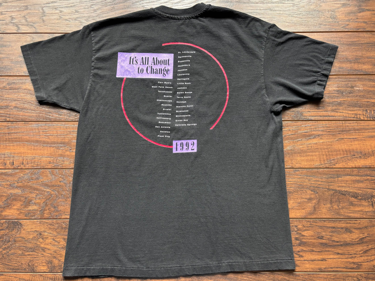 1992 Vintage Western Travis Tritt “It’s All About To Change” Country Concert T-Shirt | Made in USA