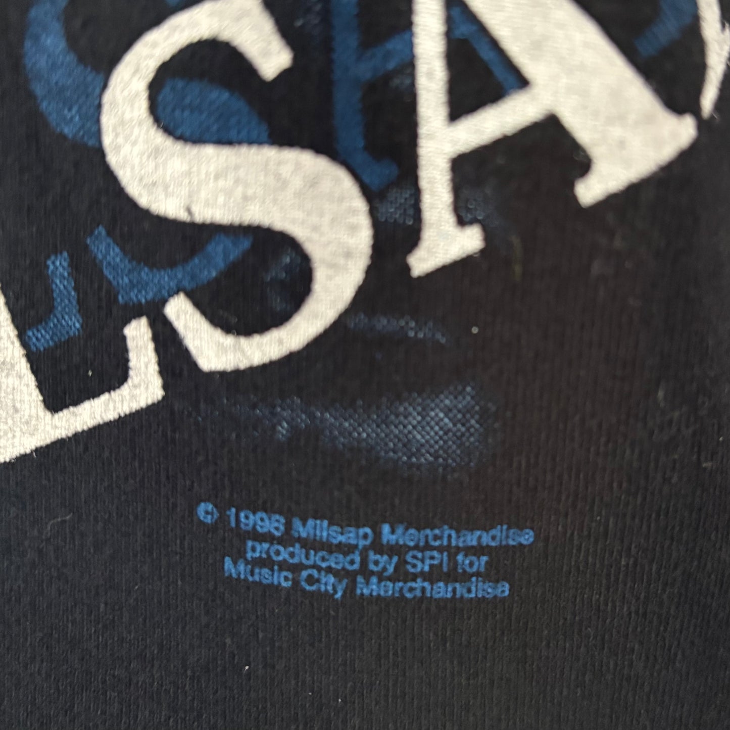 Vintage 1998 Ronnie Milsap Country Concert T-Shirt Double Sided 90s Fruit of the Loom Heavy Cotton XL