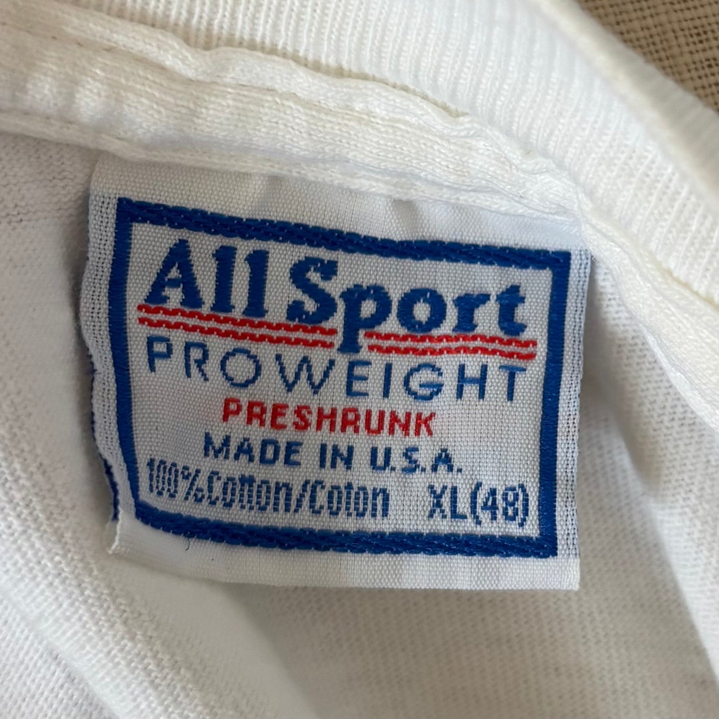 Vintage 1994 Tim McGraw T Shirt XL All Sport Made in USA Refried Dreams Easy Rest Diner