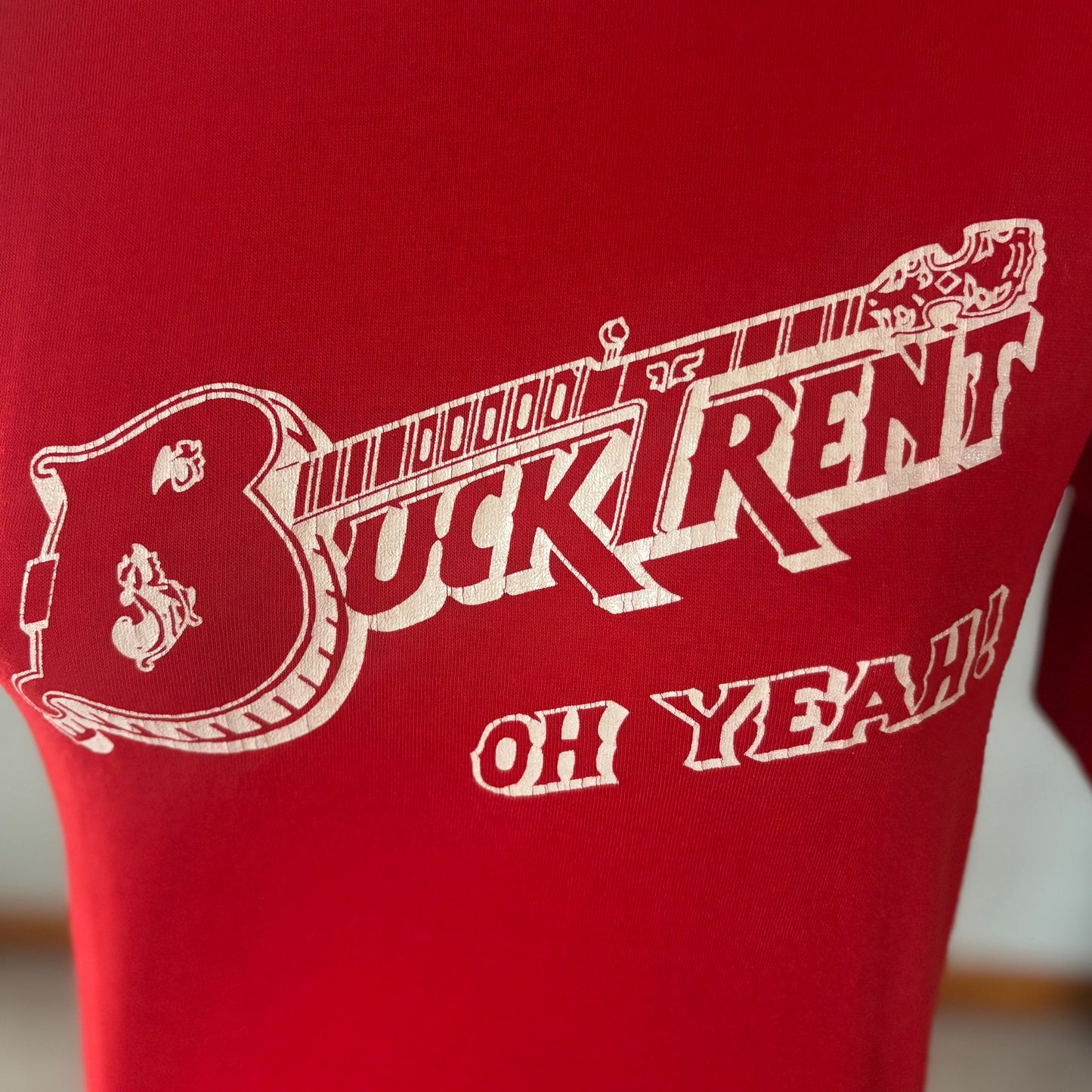 Vintage 70s Buck Trent Oh Yeah! Hee Haw Country Music Shirt Gulf Coast Sportswear Large