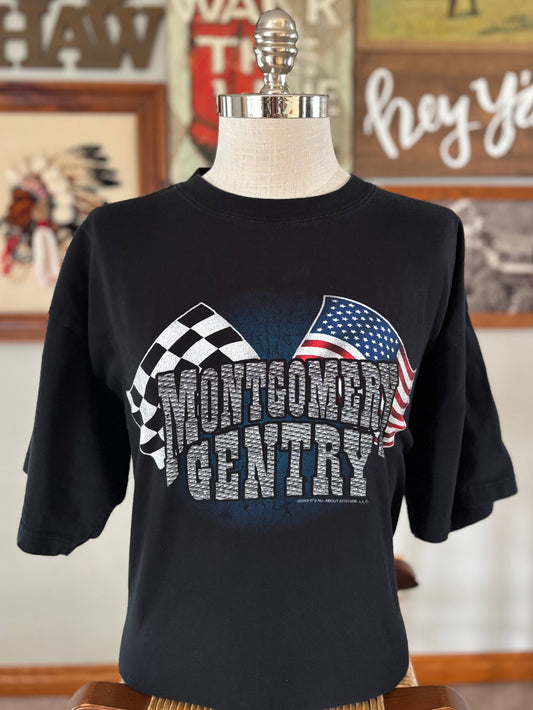 Vintage 2003 Montgomery Gentry Speed T Shirt | Country Music | Double Sided Graphic
