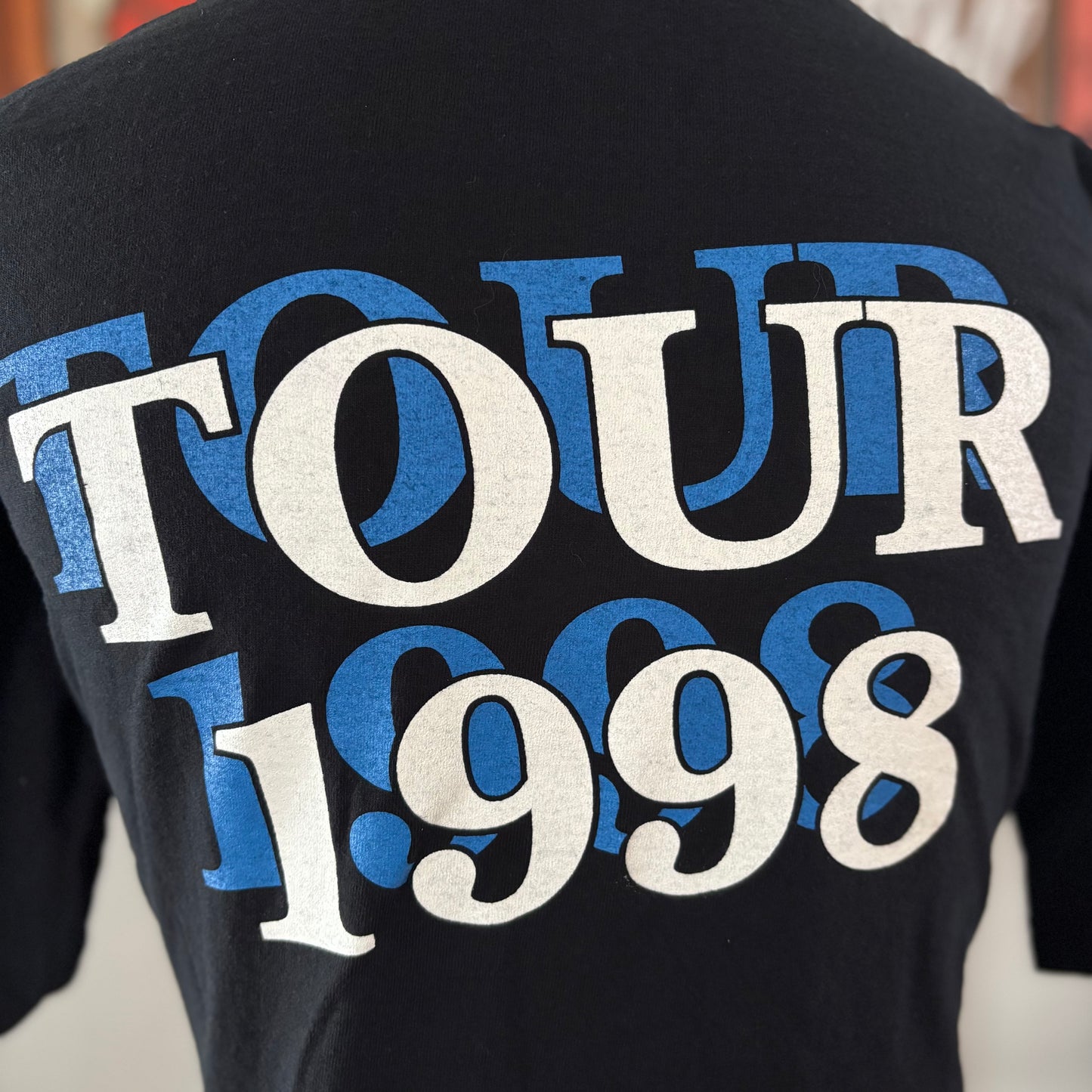 Vintage 1998 Ronnie Milsap Country Concert T-Shirt Double Sided 90s Fruit of the Loom Heavy Cotton XL