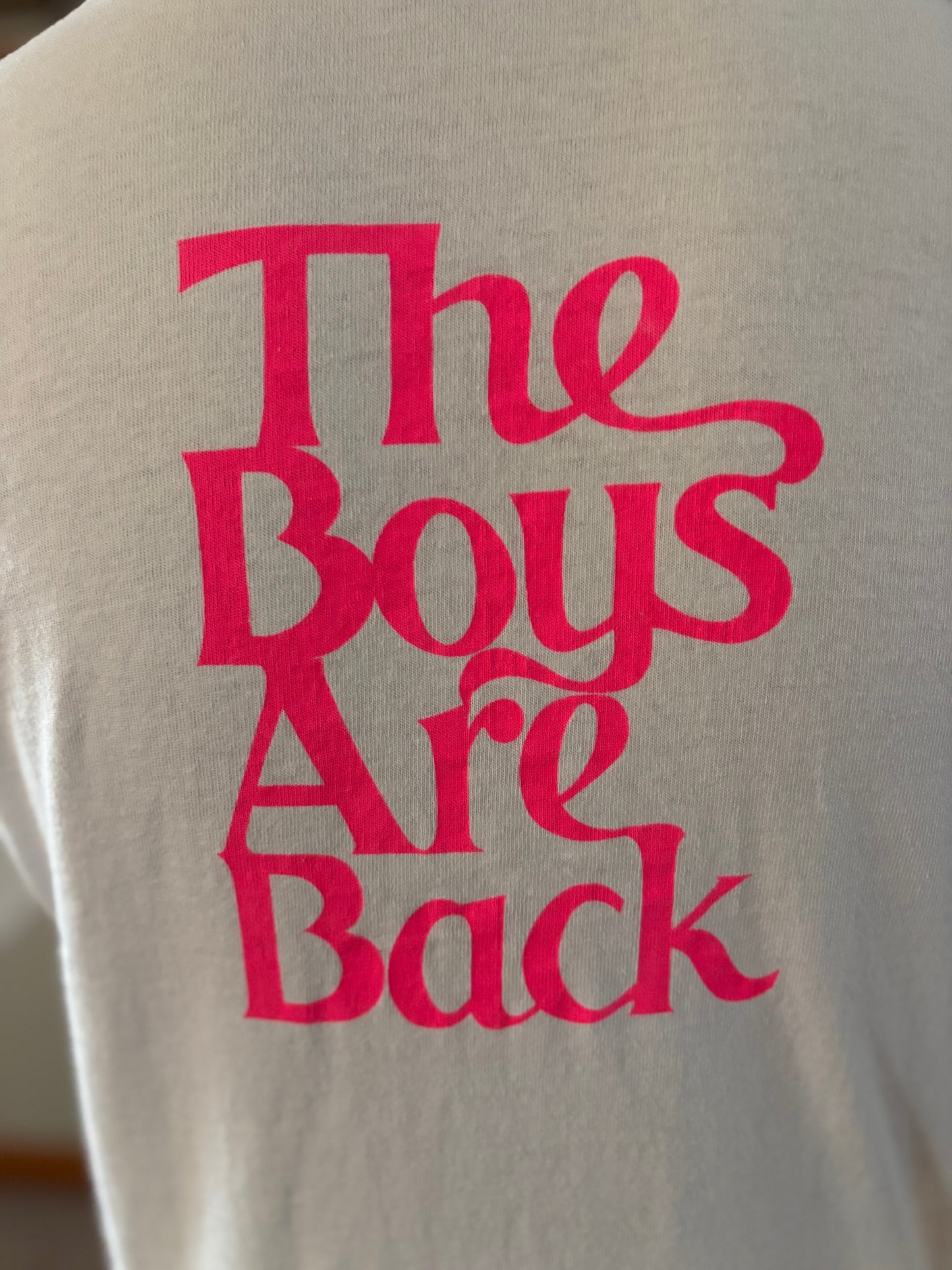 1989 Vintage Sawyer Brown Country Band Tee Neon Graphic Fruit of the Loom Made in USA Large