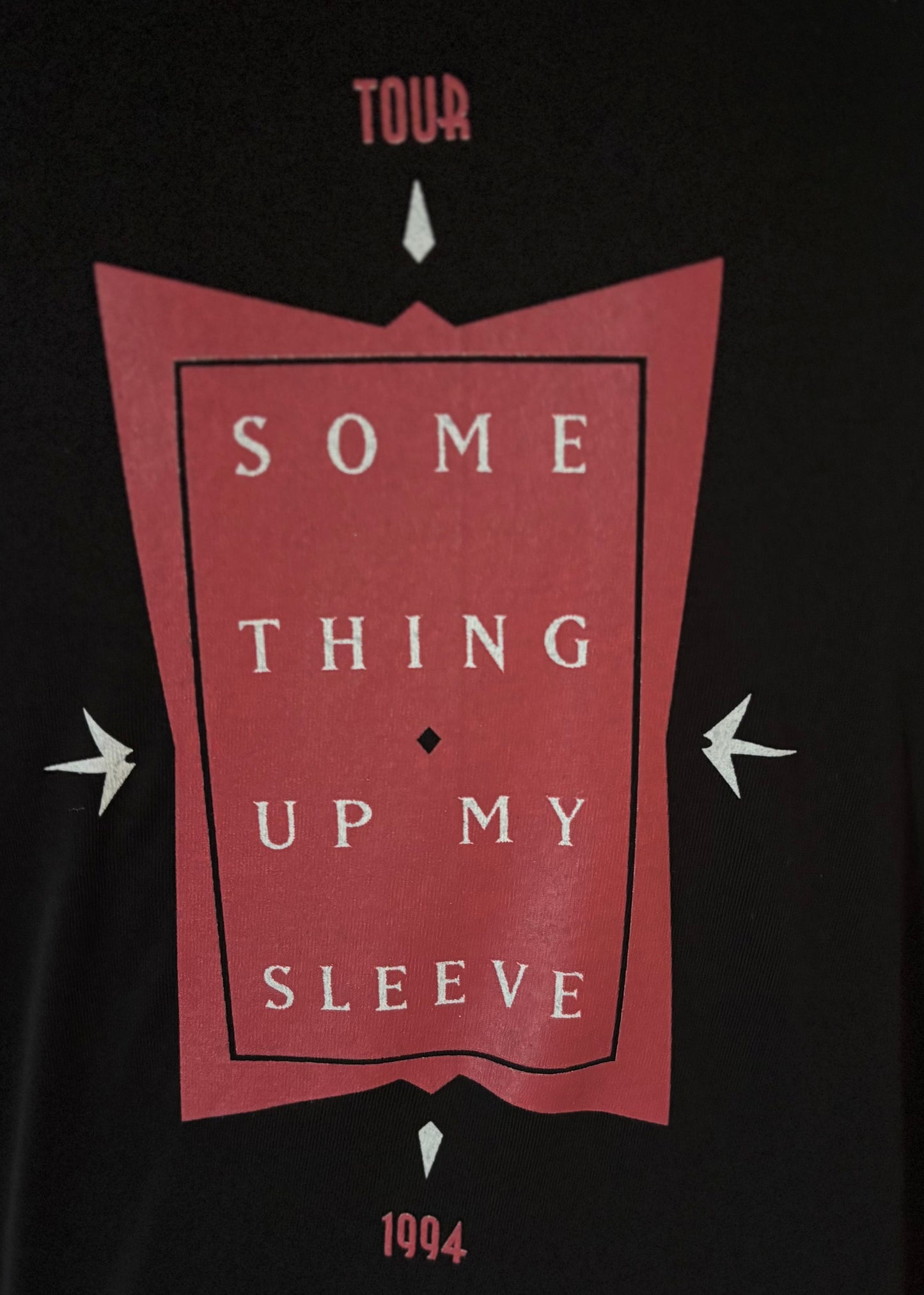 Vintage 1994 Suzy Bogguss “Something Up My Sleeve” Tour T-Shirt USA Made Hanes Country Concert Large