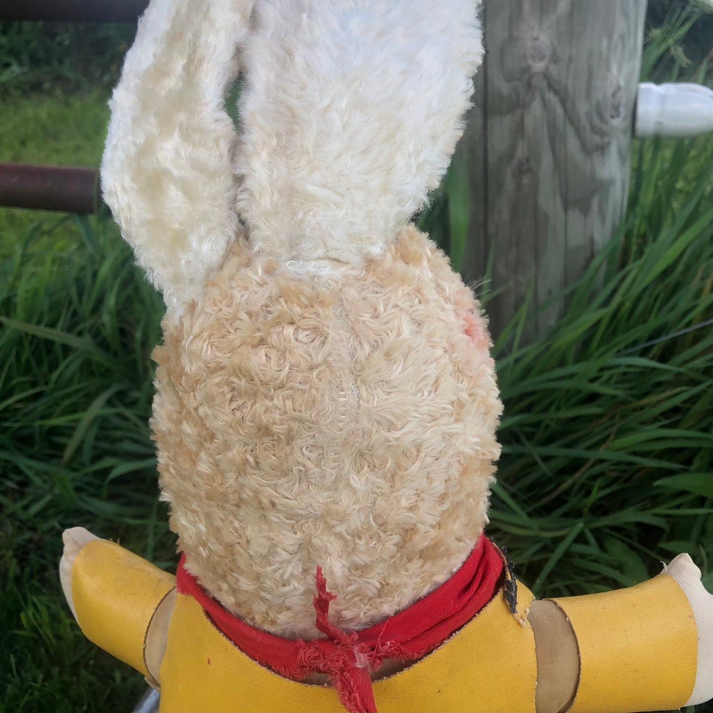 50’s Vintage Western Plush Rabbit with Vest and Chaps