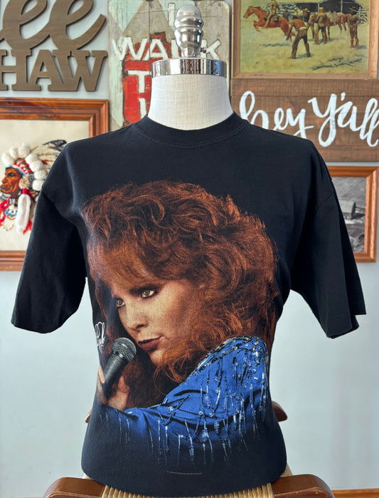 Vintage 90s Reba McEntire Country Concert T Shirt | 20 Year Anniversary Tour | Large