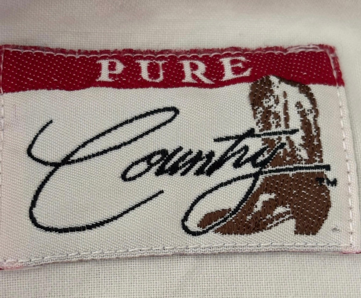 Vintage 1990s Pure Country Southwestern Button Down