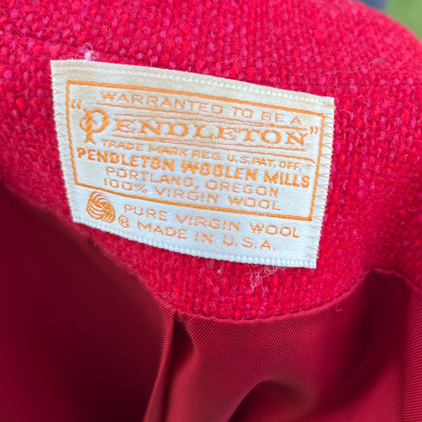 60’s/70’s Vintage Women’s Pendleton Blazer Jacket