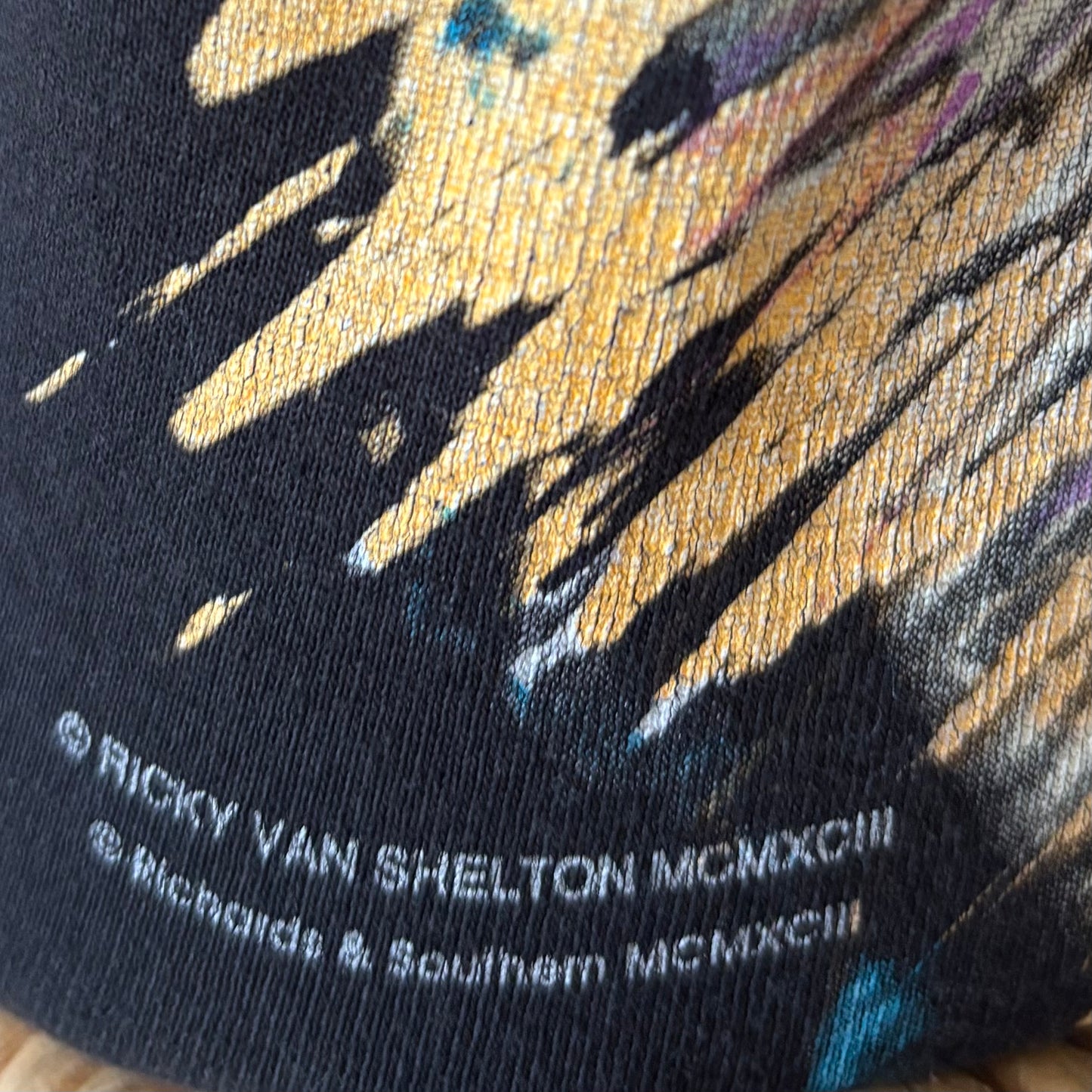 Vintage 1990s Ricky Van Shelton Tour T Shirt | Rare 90s Country Music Tee | Screen Stars Best USA | Nashville Country Shirt