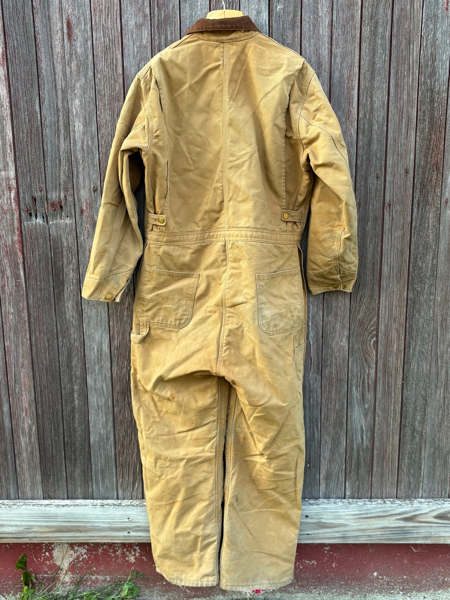 Vintage Men’s Carhartt Duck Canvas Insulated Coveralls