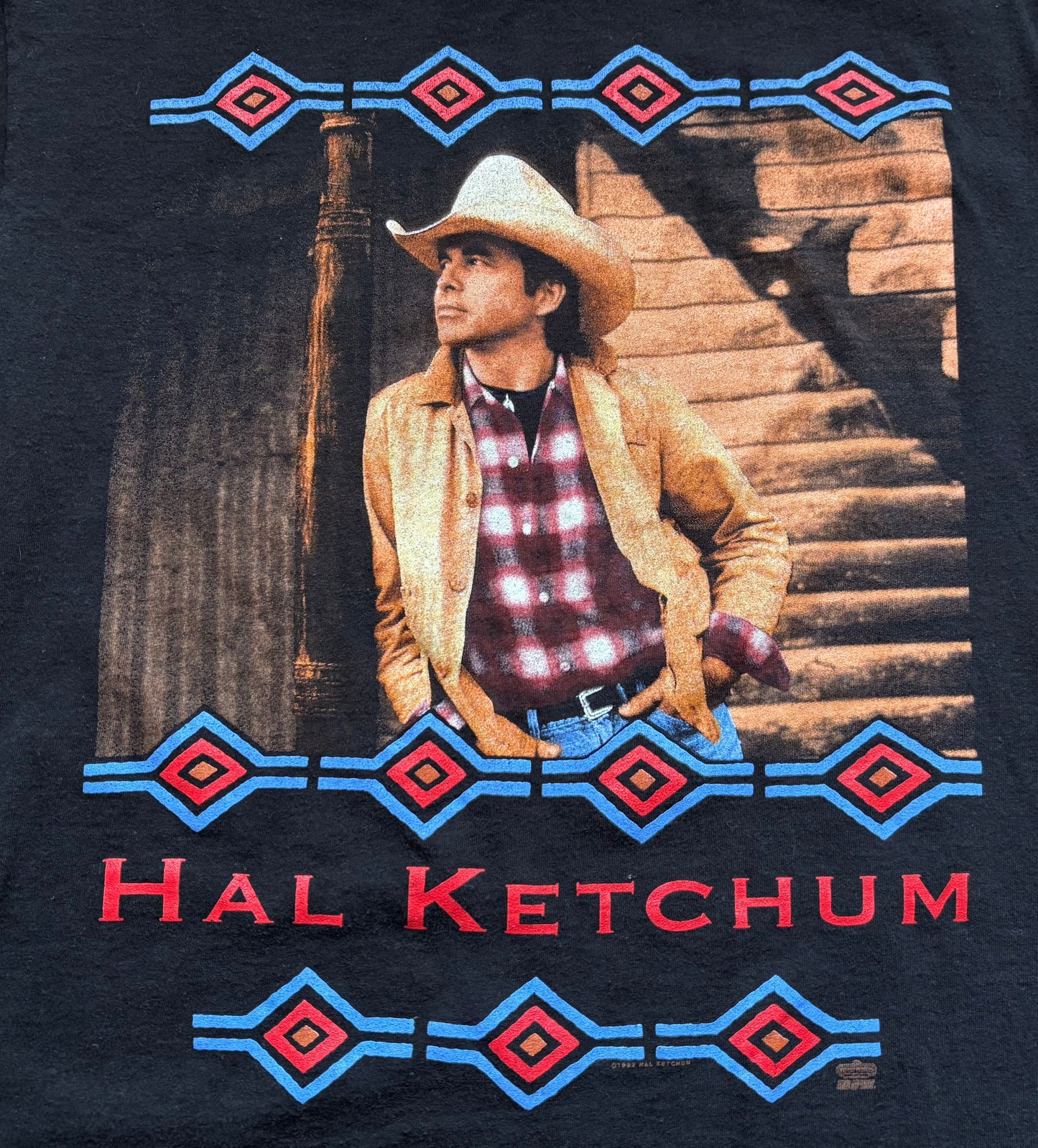 1993 Vintage Western Hal Ketchum “Sure Love” Country Concert T-Shirt | Made in USA