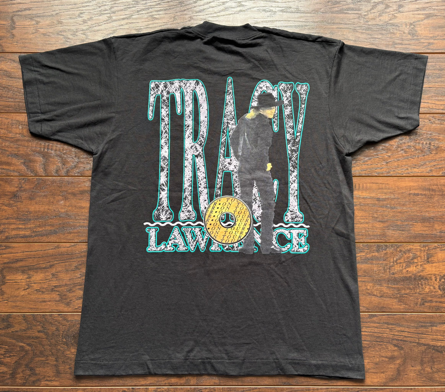 1993 Vintage Tracy Lawrence On Tour Country Concert T-shirt | Made In USA