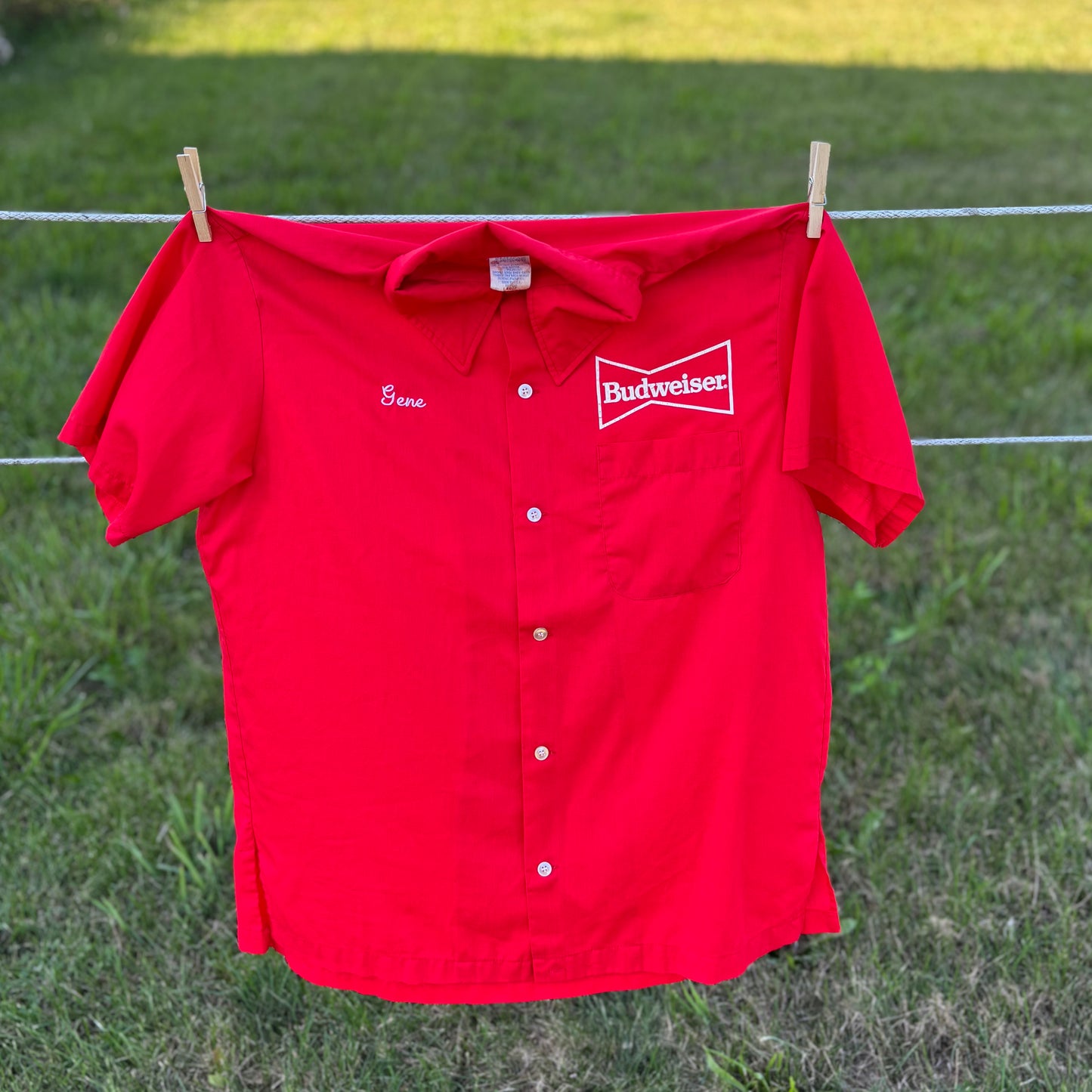 Vintage Men’s Hilton Budweiser Workwear Shirt “Gene”