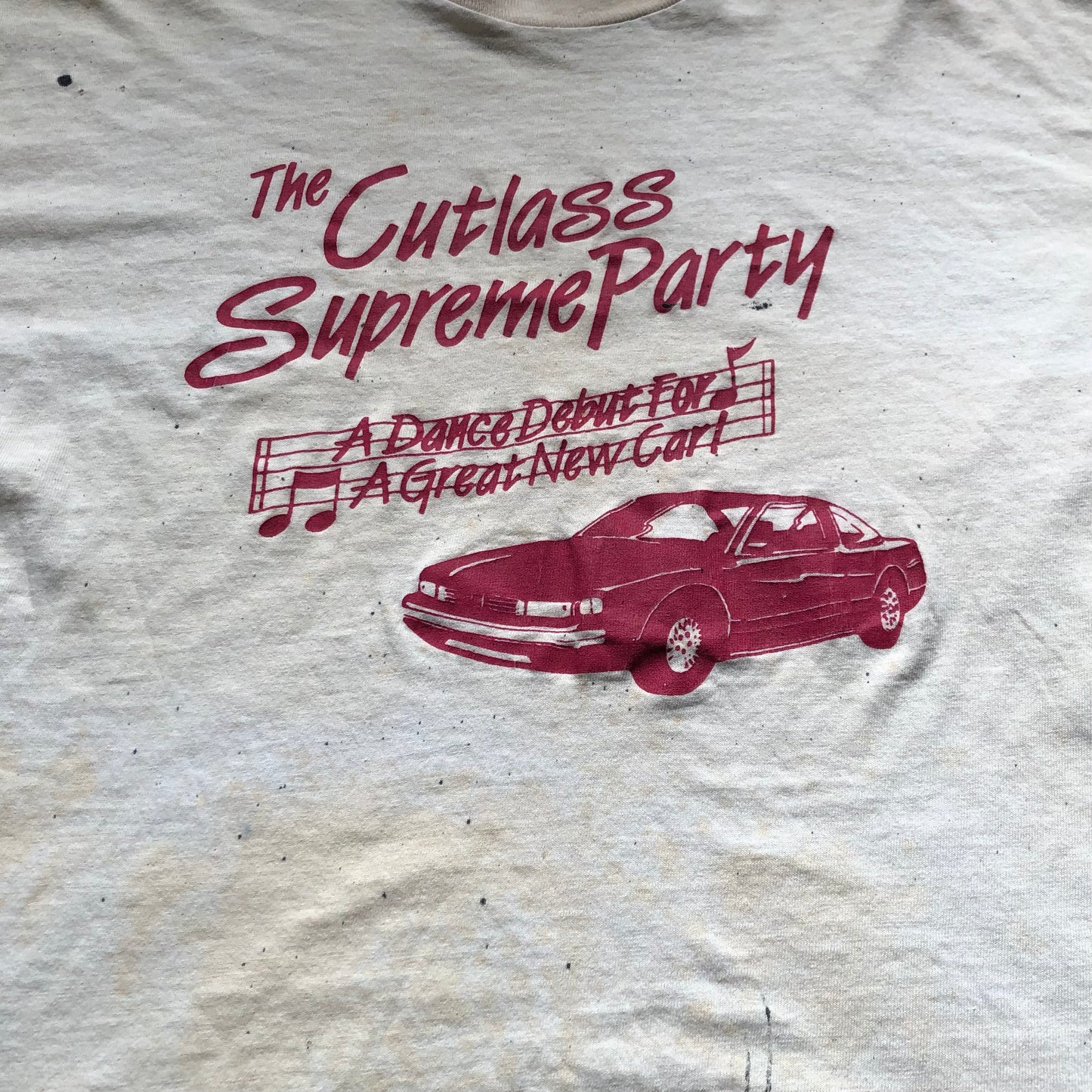 Vintage “The Cutlass Supreme Party” Distressed Tshirt | Made in USA