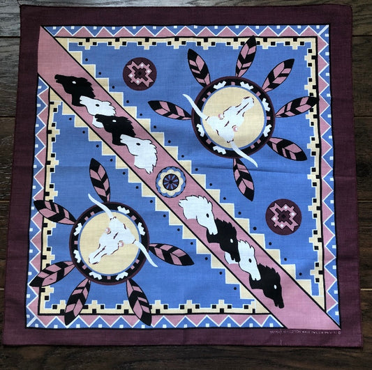 Vintage Southwestern Bandana | Made in USA