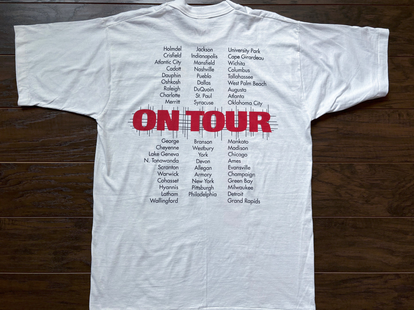 1996 Vintage Western Vince Gill “On Tour”  Concert T-shirt | Made in USA