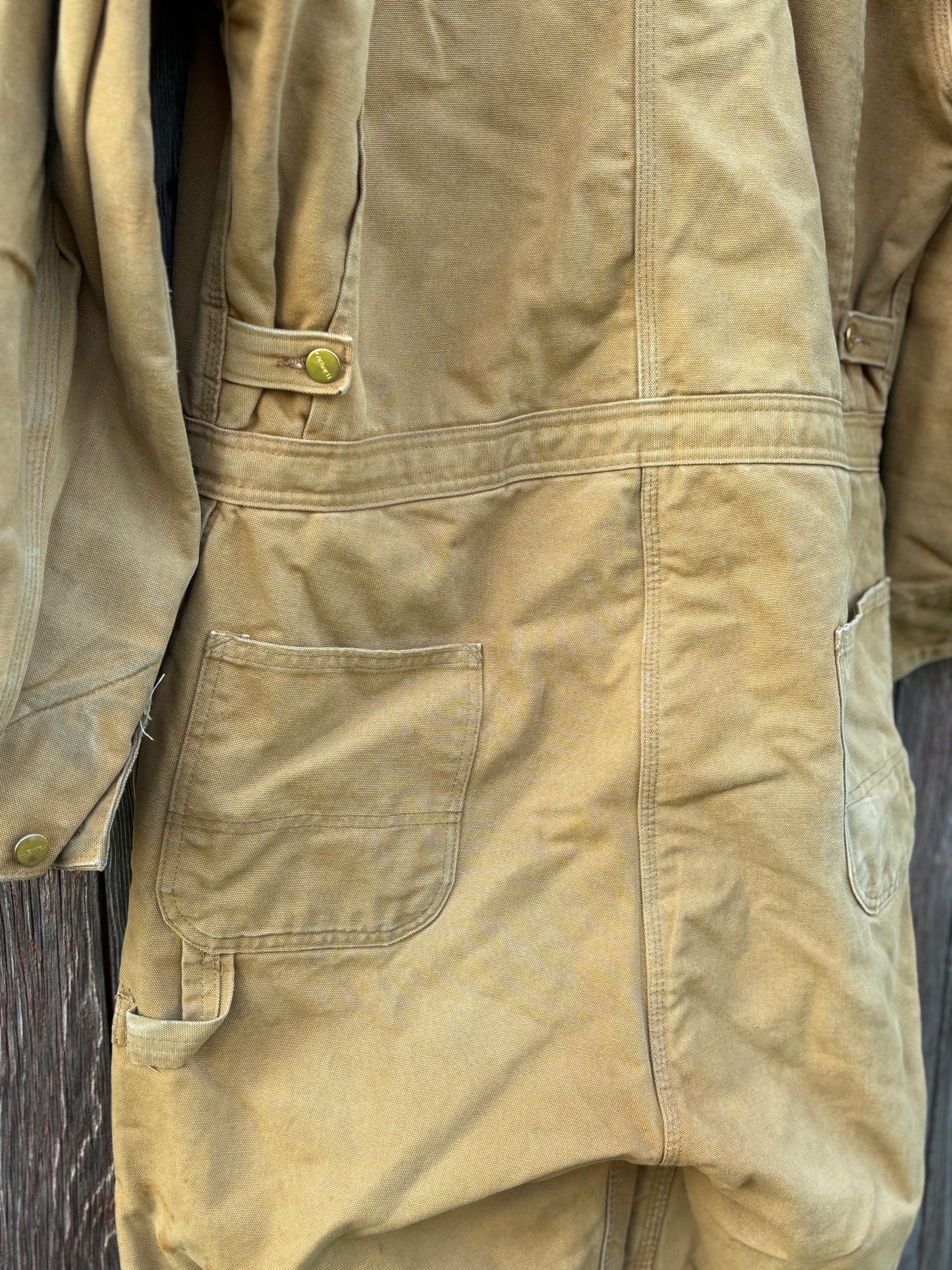 Vintage Men’s Carhartt Duck Canvas Insulated Coveralls