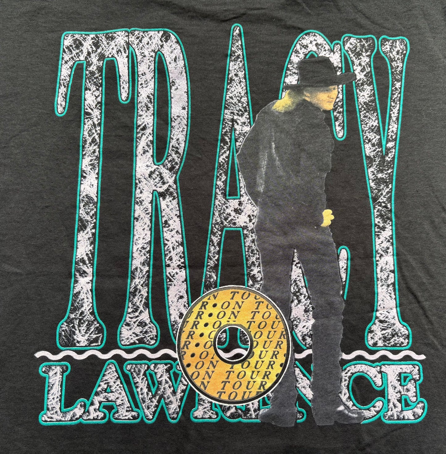 1993 Vintage Tracy Lawrence On Tour Country Concert T-shirt | Made In USA