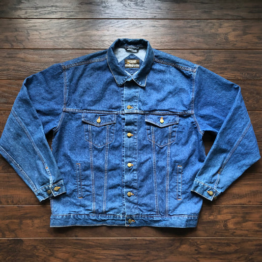 Vintage Men’s Outlaw Western Wear Denim Jacket
