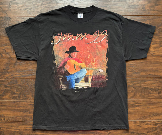 1999 Vintage Western John Michael Montgomery Country Concert Tour T-Shirt